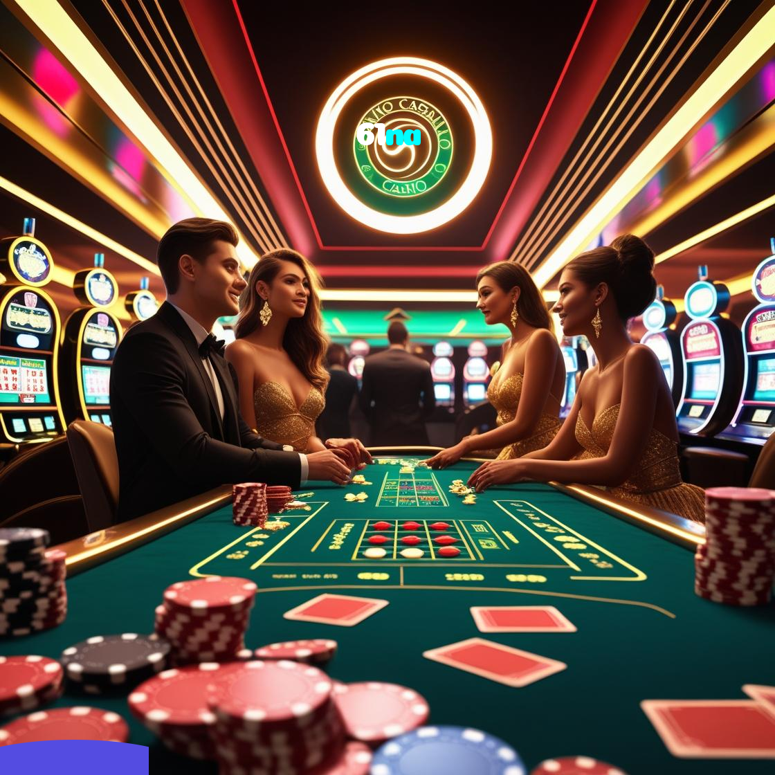 61na：Jogue blackjack, poker e aposte no futebol para vitórias épicas!