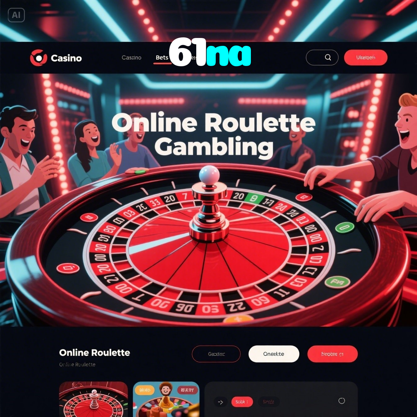 61na:O cassino online mais confiável com apostas no futebol e prêmios em blackjack!